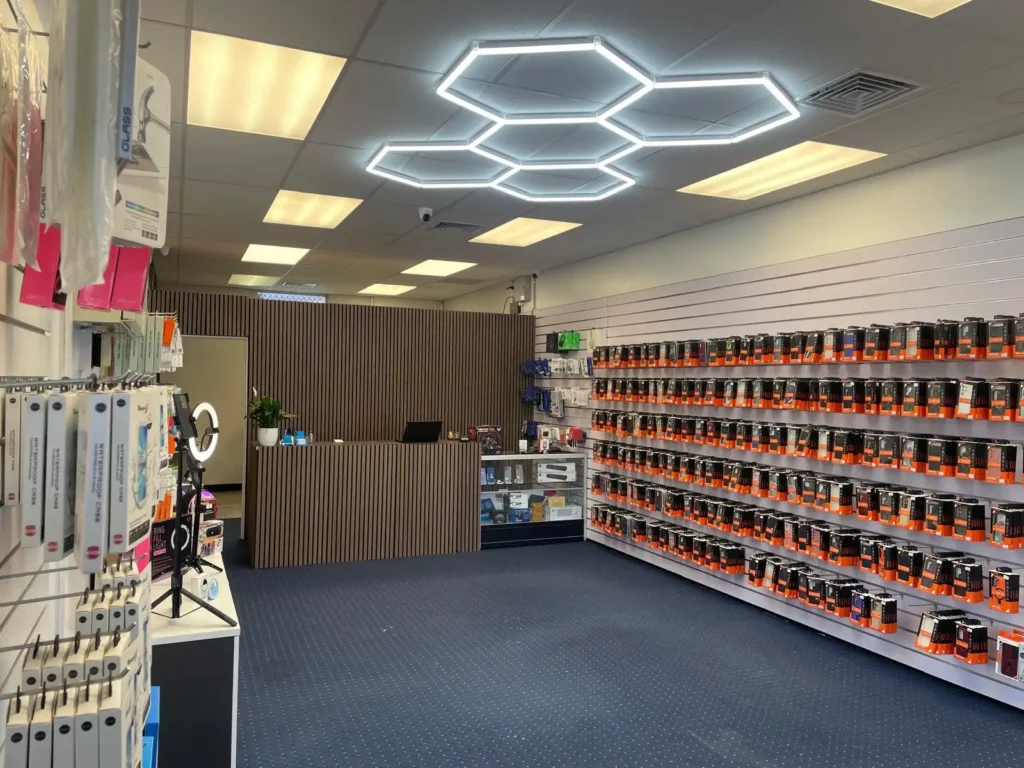 Interior of Gisborne Tech Repair Hub device repair shop
